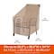 Modern Leisure Monterey High Back Patio Chair Cover, 25.5 in. L x 35.5 in. W x 34 in. H, Beige 2901 - alternate 8